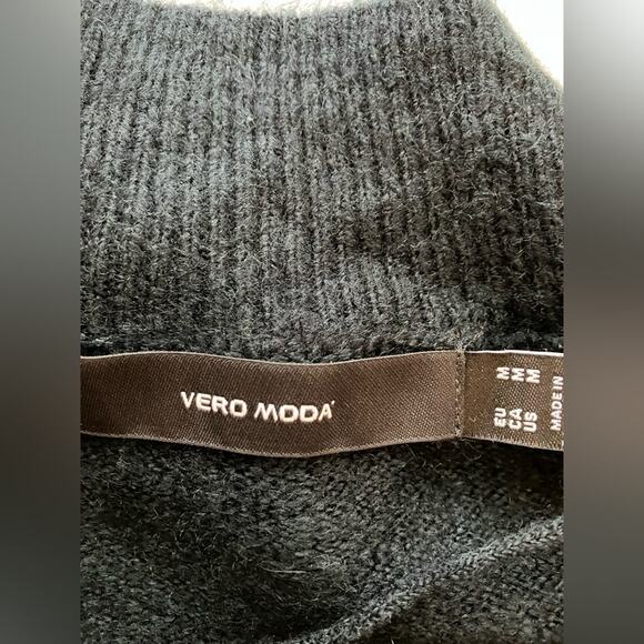 New ~ VERO MODA ~ Gorgeous ~ Long Sleeve High neck Dress Med Nordstrom ~ Soft - Picture 6 of 7